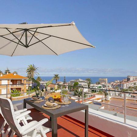 Spacious Penthouse With King-Size Bed, Huge Terrace, Ocean & Teide View Пуерто де ла Крус Екстериор снимка